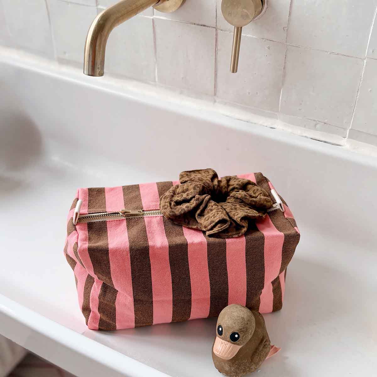 Trousse de Toilette Funky Pink / Olive - Rose In April