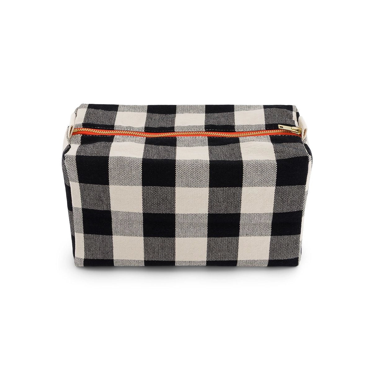 Trousse de Toilette Big Vichy Greige - Rose In April