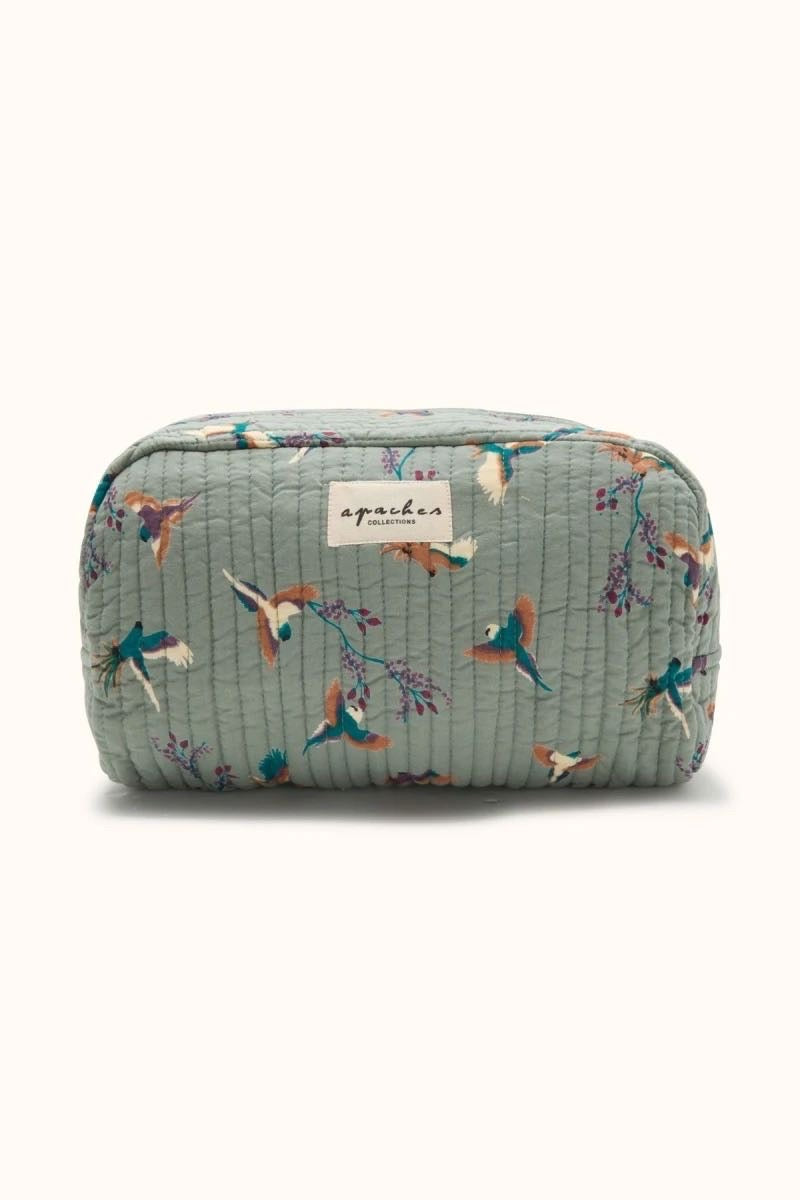 Trousse de Toilette Cerisier Grey - Apaches Collections