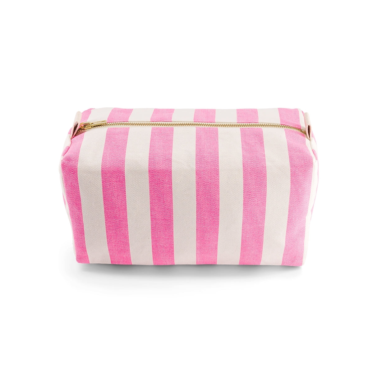 Photo de trousse de toilette vic rayures neon pink par Les Biscottes