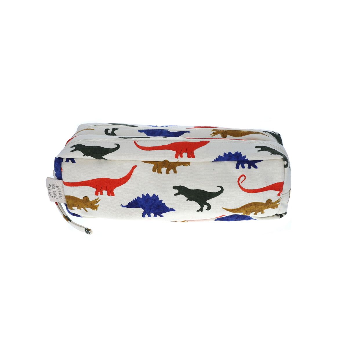 Trousse Double Zip Dino - Petit Toi
