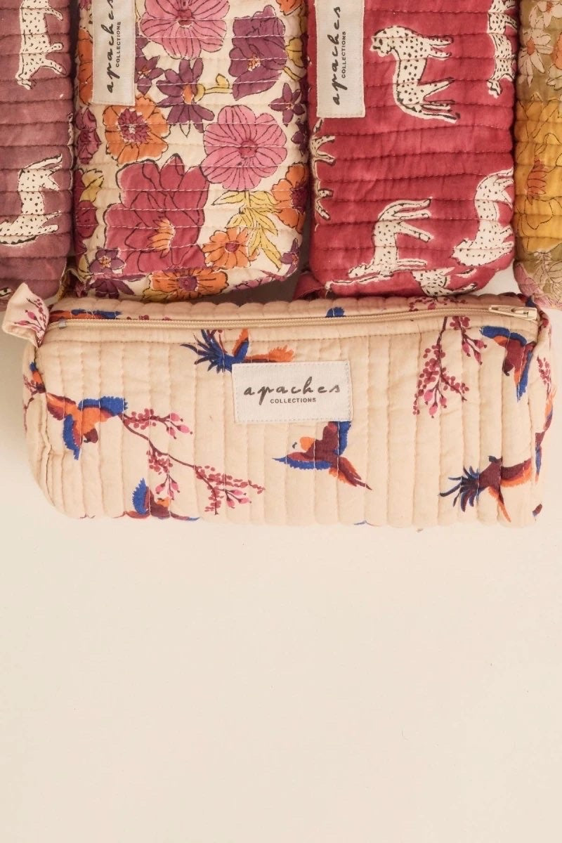 Trousse Opal Cerisier Macadamia Dahlia - Apaches Collections