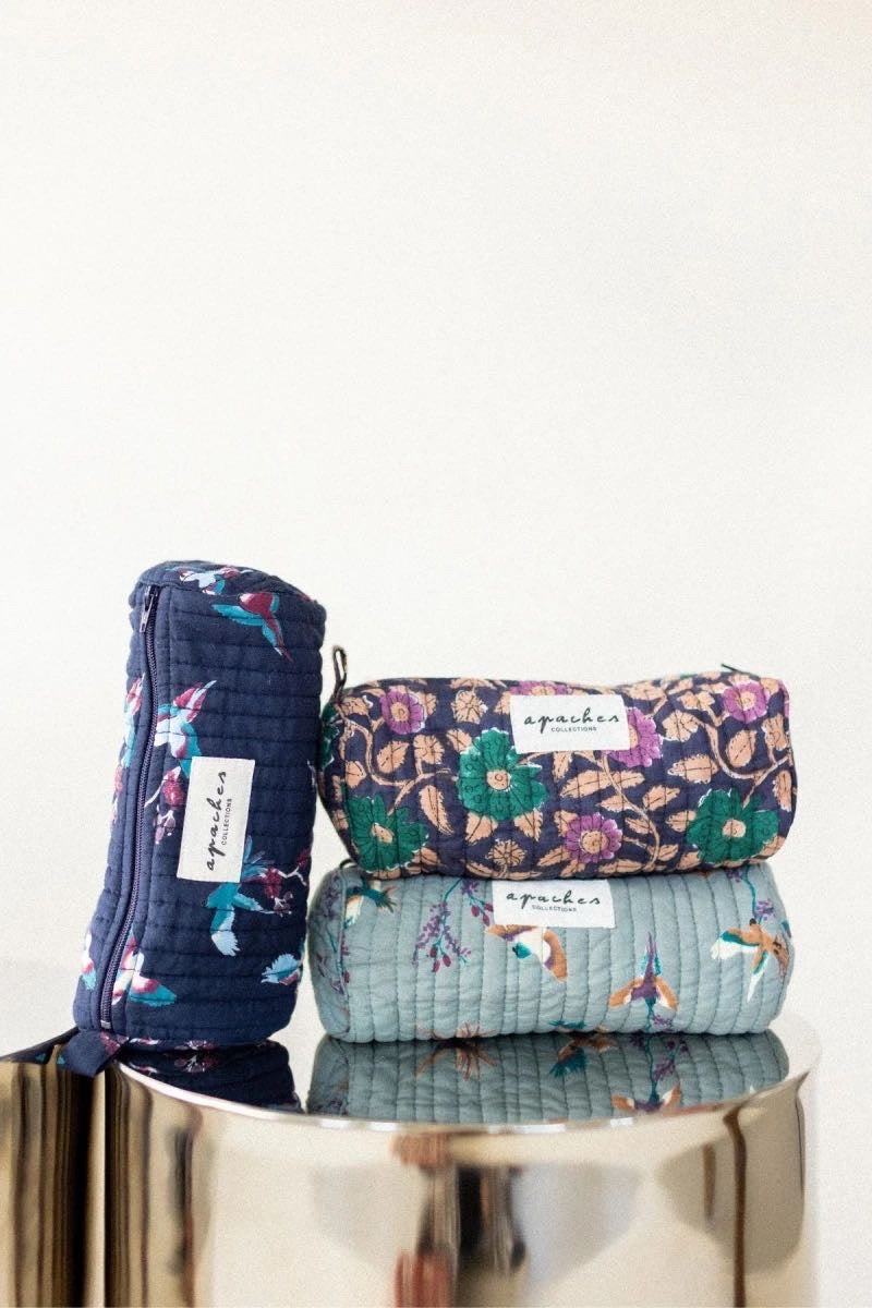 Trousse Opal Cerisier Navy - Apaches Collections