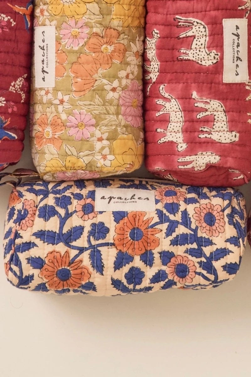 Trousse Opal Cœur Bleu Royal - Apaches Collections