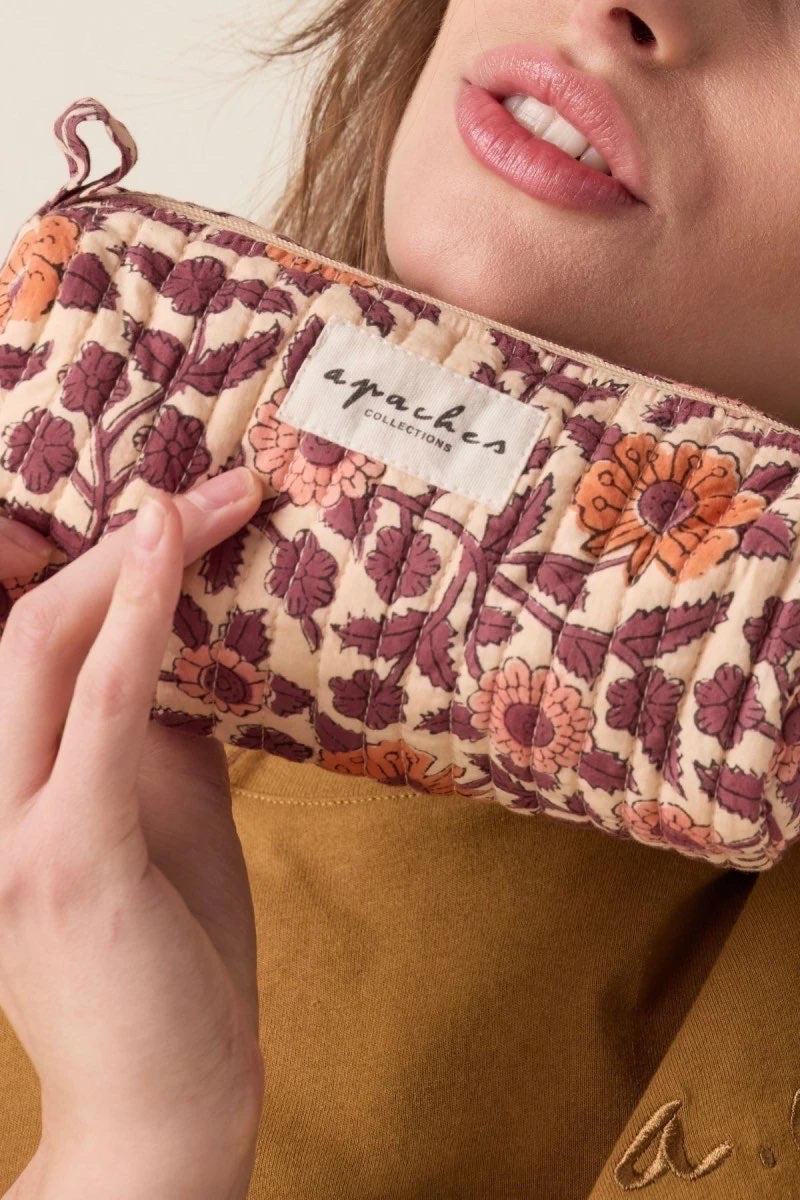 Trousse Opal Cœur Flamingo - Apaches Collections