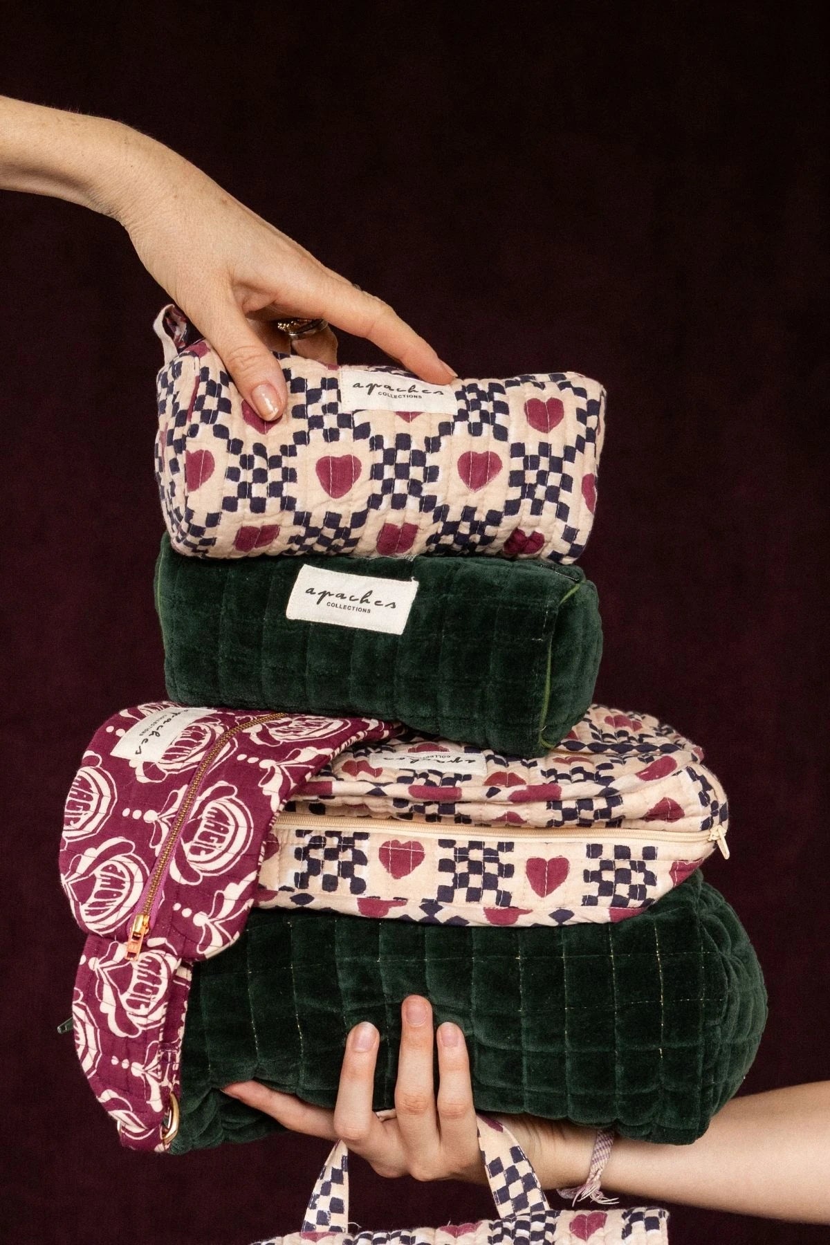 Trousse Opal Amor Macadamia - Apaches Collections