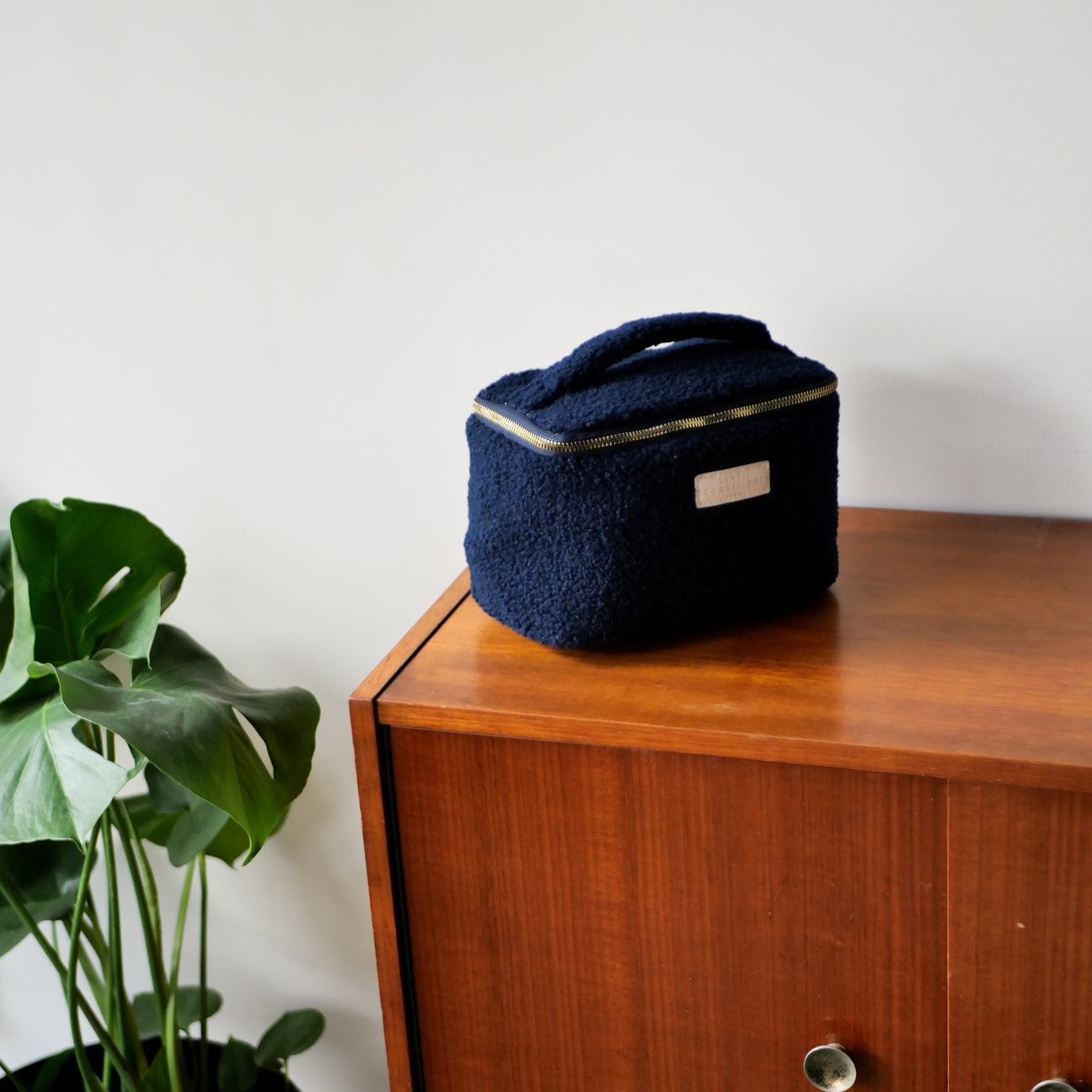 Trousse Vanity Sherpa - Gentil Coquelicot