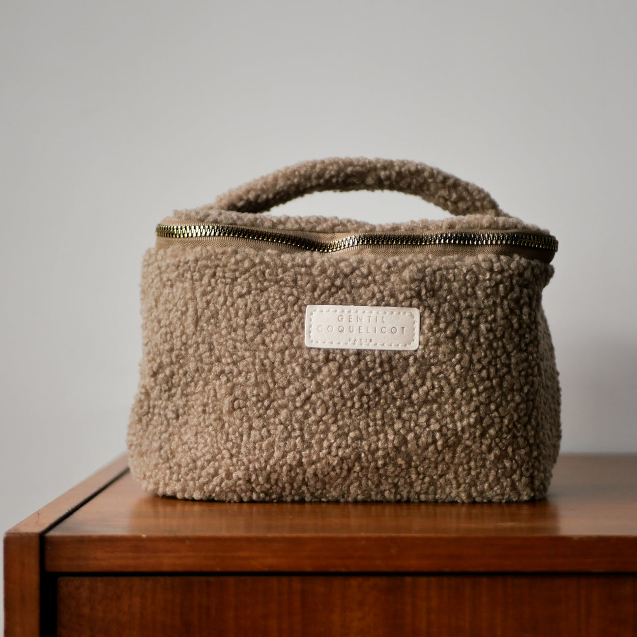 Trousse Vanity Sherpa - Gentil Coquelicot