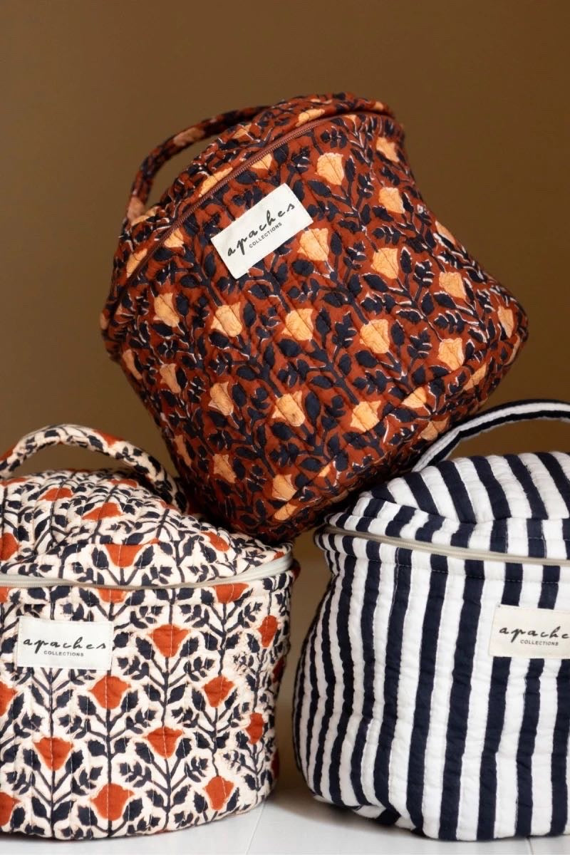 Trousse Vanity Rosa Bombay - Apaches Collections