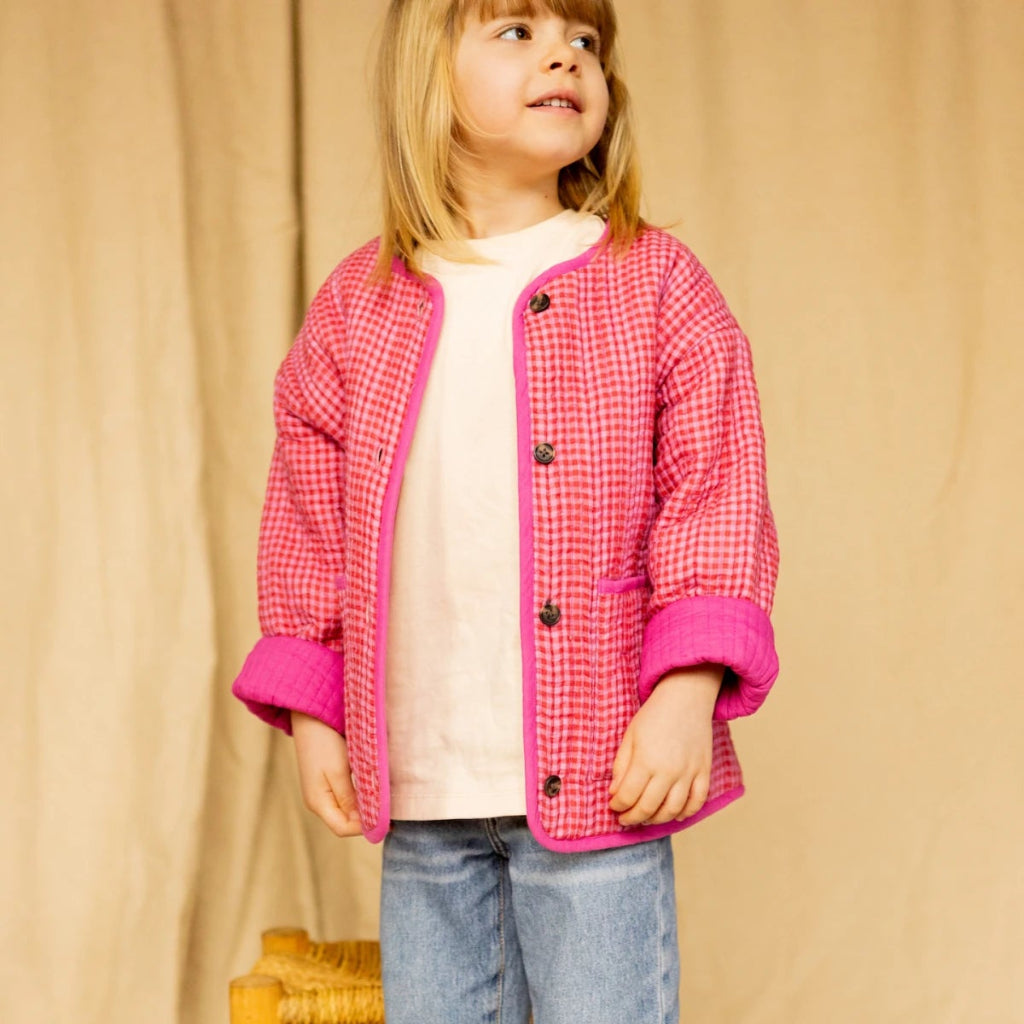 Photo de vest dhoti khadi fuchsia apaches 1 par Les Biscottes