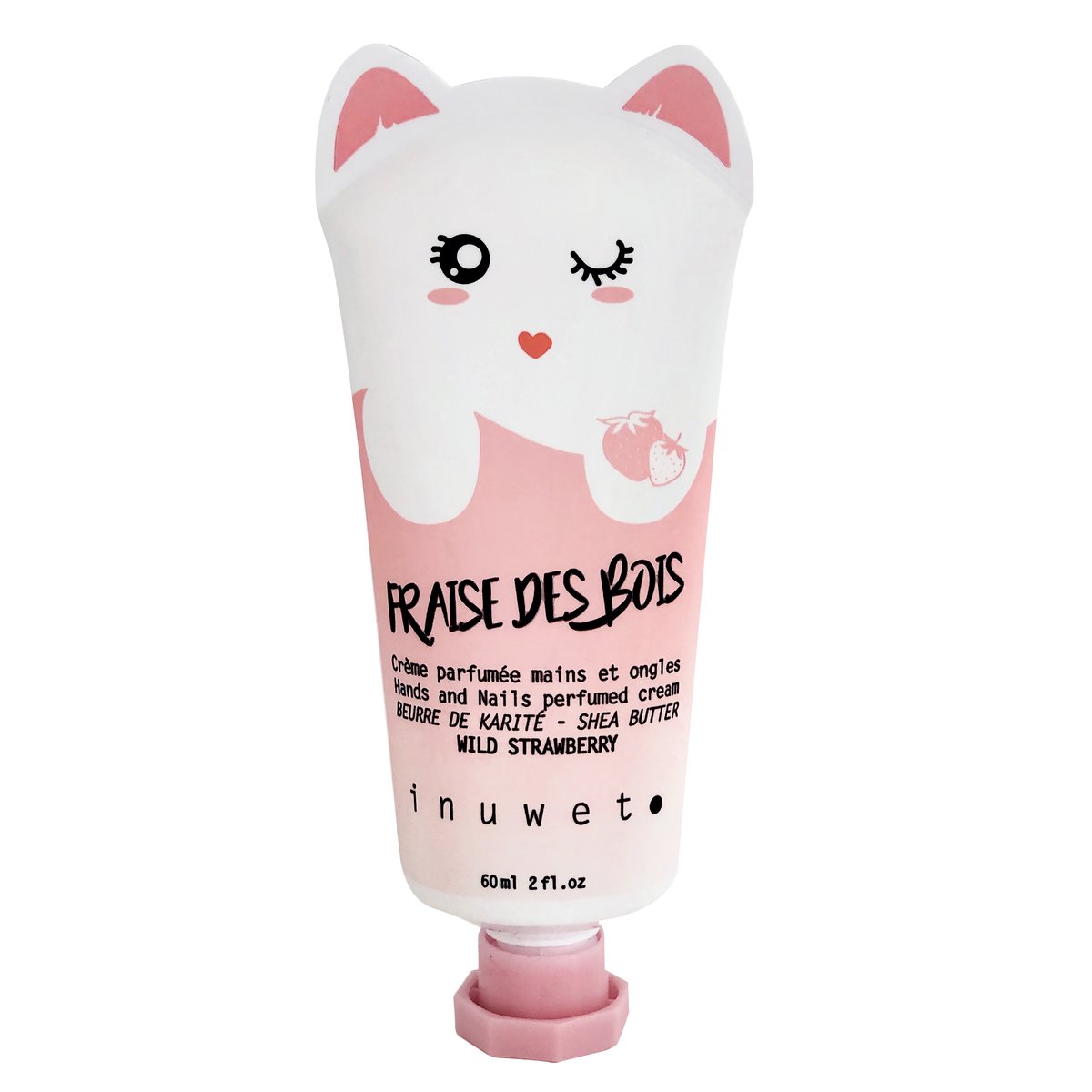 Photo de creme inuwet main fraise par Les Biscottes