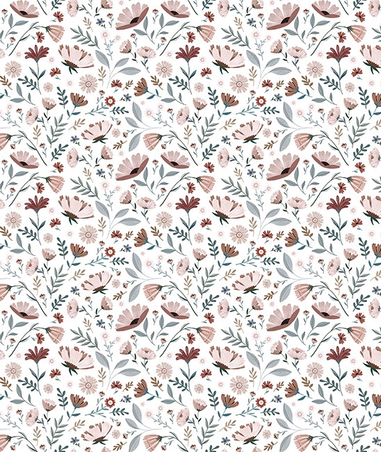 Photo de lilipinso papier peint fleurs ocean par Les Biscottes