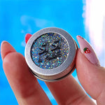 Photo de paillettes holo argent sisi2 par Les Biscottes