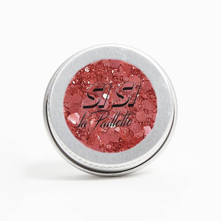 Photo de paillettes rouge par Les Biscottes