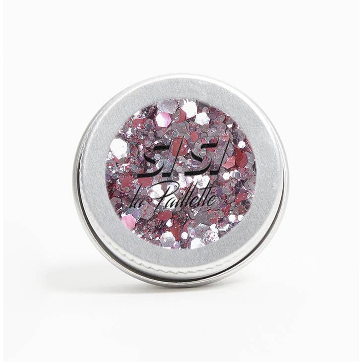 Photo de paillettes violet sisi par Les Biscottes