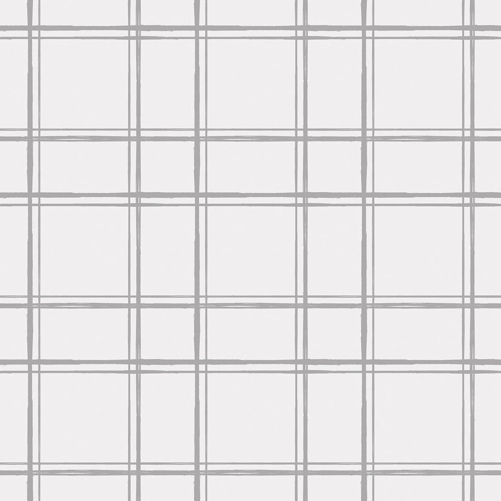 Photo de papier peint graphique gris lilipinso par Les Biscottes