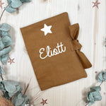 Photo de protege carnet de sante terracotta etoile 1 par Les Biscottes