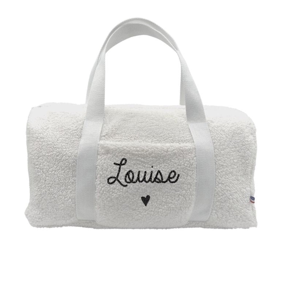 Photo de sac week end personnalise menthe petite ancre 3 par Les Biscottes